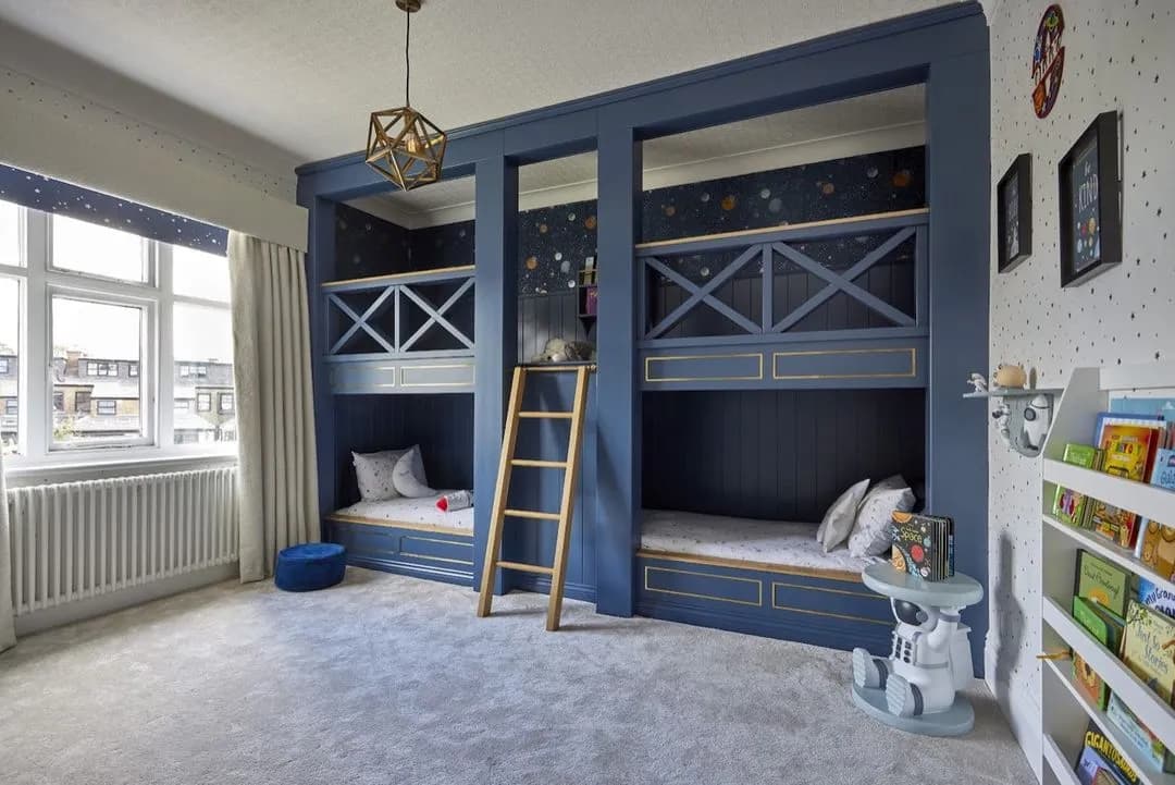 Wilmslow Children's Bedroom — interior detail 1